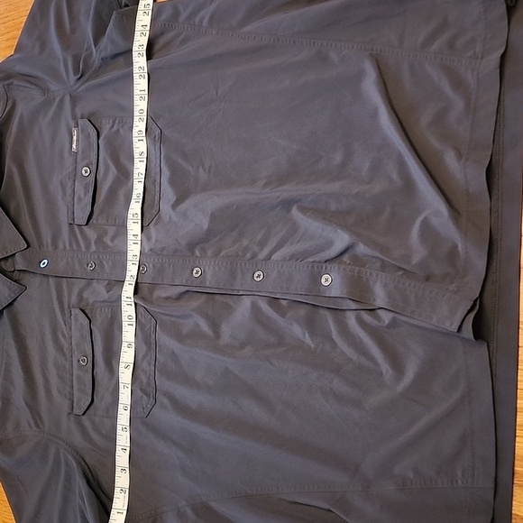 Eddie Bauer Black Button-Up Shirt - Picture 6 of 10